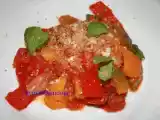 Ricetta Peperonata con pangrattato e pecorino