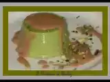 Ricetta Panna cotta al pistacchio con salsa di nocciole...in veste plissé