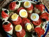 Ricetta Crostini con pate' di olive verdi