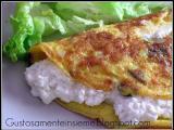 Ricetta Omelette alla ricotta di capra e menta