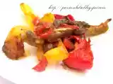 Ricetta Peperoni al forno con aceto balsamico