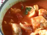 Ricetta Zuppa di pesce e riso venere