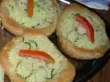 Ricetta Cestini di cous cous zucchine e gamberi