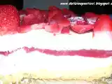 Ricetta Semifreddo di mousse al limone e gelèe di fragole