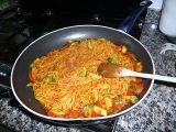 Ricetta Pasta speciale pomodoro, zucchine e zafferano