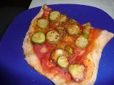 Ricetta Pizza alle zucchine leggera e veloce