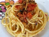 Ricetta Altra versione di spaghetti alla bottarga e colatura di alici