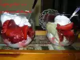 Ricetta Il mare la luna e tu....e coppa gelato con macedonia di fragole