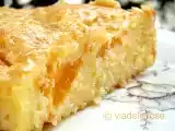 Ricetta Torta morbida al cocco con pesche e limoncello