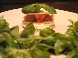 Ricetta lasagna estiva di polenta, salmone e formaggio