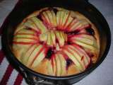 Ricetta Torta di mele e ciliegie al profumo di cocco