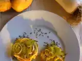 Ricetta Nidi di patate, porri e cumino