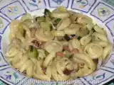 Ricetta Orecchiette con zucchine e pancetta