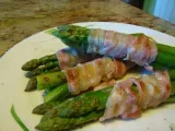 Ricetta Contorno per grigliata: asparagi e pancetta