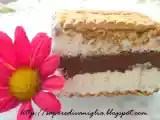 Ricetta Mattonella con nutella e crema al latte
