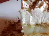 Ricetta Delizia al budino con mele e panna