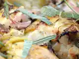 Ricetta Pollo zenzero e cipolle....