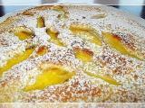 Ricetta Torta facile alle pesche e lamponi di anna moroni