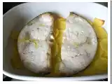 Ricetta Tranci di pesce spada al forno su letto di patate