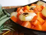 Ricetta Zucca e cipolline alle erbe aromatiche e zenzero
