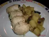 Ricetta Involtini di pollo con patate e funghi