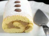 Ricetta Rotolo di pasta al biscotto con crema al caffè