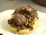 Ricetta Polenta di castagne con salsiccia e funghi