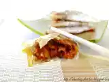 Ricetta Triangoli di pasta fillo con sesamo ripieni di zucca e fiori