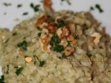 Ricetta Risotto con pesto di prezzemolo e noci secondo ?dolcipensieri?