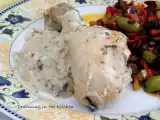 Ricetta Pollo al tahini e verdure