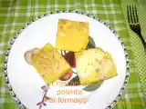 Ricetta Crostoni di polenta ai formaggi