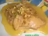 Ricetta Fettine di suino in salsa di arance e pistacchi