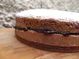 Ricetta Torta di grano saraceno con marmellata di mirtilli