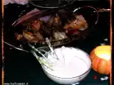 Ricetta Ali di pipistrello e salsa paludosa - ricetta halloween
