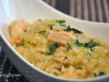 Ricetta Risotto porri e gamberi