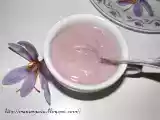Ricetta Crema di latte e succo di melagrana