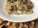 Ricetta Scaloppine con nocciole e funghi