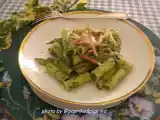 Ricetta Tortiglioni con sugo di coste e speck