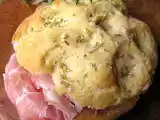 Ricetta Focaccine di ceci al rosmarino con pancetta coppata