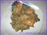 Ricetta Fusi di pollo alla panna con funghi