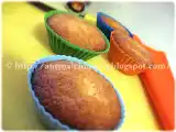 Ricetta Muffins all'arancia con cuore di cioccolato fondente