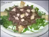 Ricetta Straccetti con rucola e carciofini