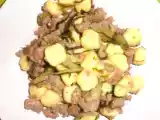 Ricetta Gnocchetti con salsiccia e catalogna