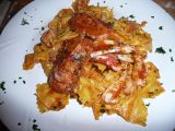 Ricetta Farfalle al sugo di pesce