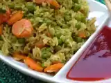 Ricetta Riso basmati profumato allo zenzero, curry e cardamomo con verdure saltate