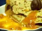 Ricetta Crepes soffici alla farina di castagne e ricotta, con kaki e marrons glacés