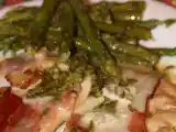 Ricetta Petti di pollo con speck, gorgonzola e asparagi secondo ?dolcipensieri?