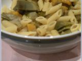 Ricetta Penne carciofi e zucca (light)