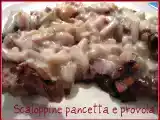 Ricetta Scaloppine pancetta e provola