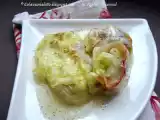 Ricetta Involtini di cavolo filanti al montasio e prosciutto crudo